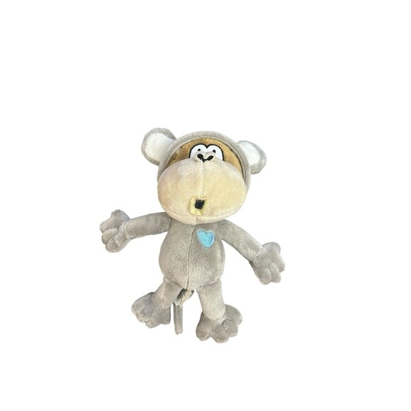 Bobby Jack Brand Monkey Plush Mouse Outfit Plush Toy Rare HTF 9” - Picture 1 of 11